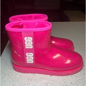 Women’s UGG Classic Clear Mini Boots - Taffy Pink
